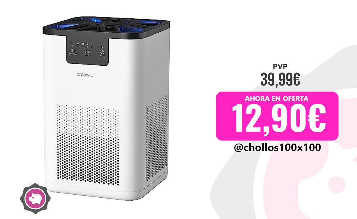 Air Purifier Conopu Purificador De Aire Con Filtro Hepa H13, Air Purif