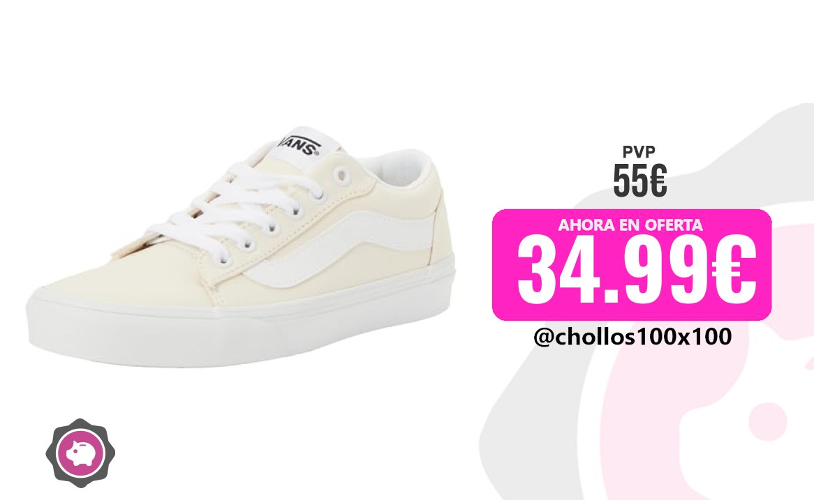 Vans Vero Vans Vero Ls, Crema Clásica, 6.5 Vans Vero Ls Crema Cl