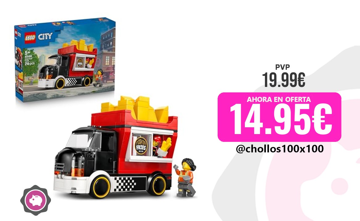Camión Patatas Lego City Camión De Patatas Fritas De Juguete - Kit
