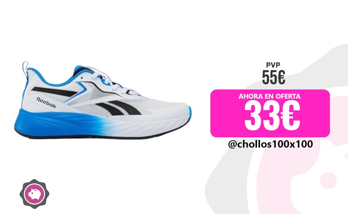 Reebok Hombre Reebok Zapatillas Deportivas Para Hombre, Color Blanco/