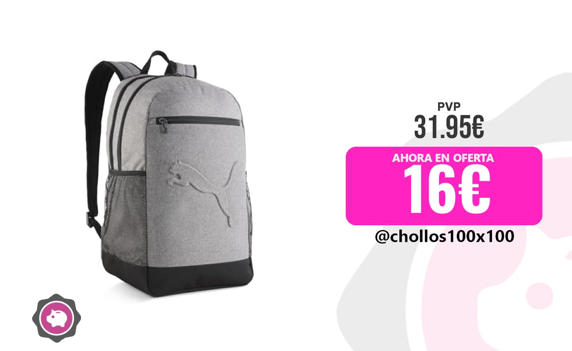 Puma Mochila Puma - Puma Buzz Heather Backpack, Mochilas En Capas Un