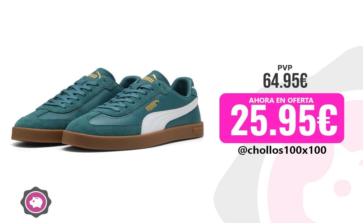Puma Club Puma Zapatillas Club Ii Era 42, Emerald Ice White Green