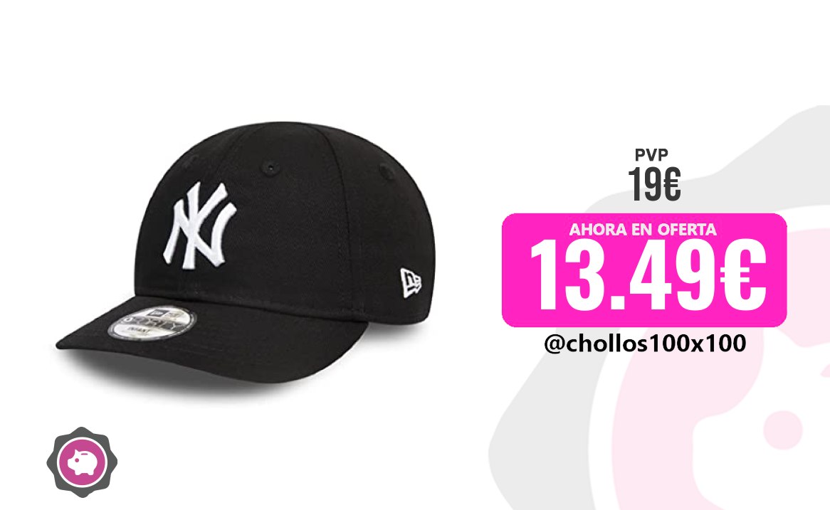 Gorra Yankees New Era York Yankees League Essential Black 9Forty Inf