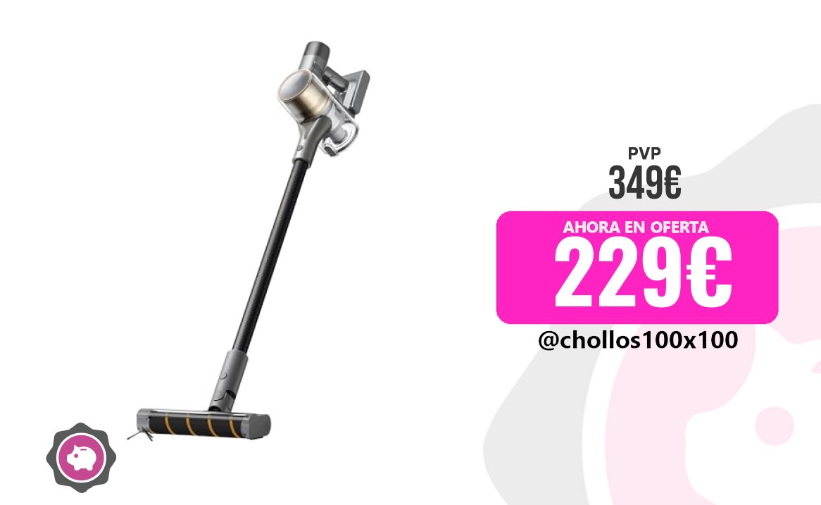 Dreame R30 Dreame R30 Aspirador Sin Cable, Cepillo Lateral, Limpieza M