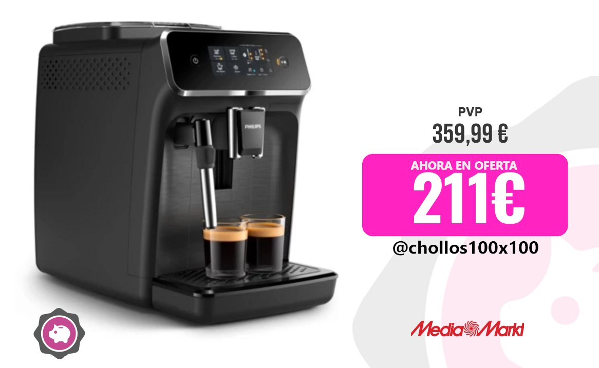Cafetera Philips Cafetera Superautomática - Philips Ep2220/10, Molinillo In