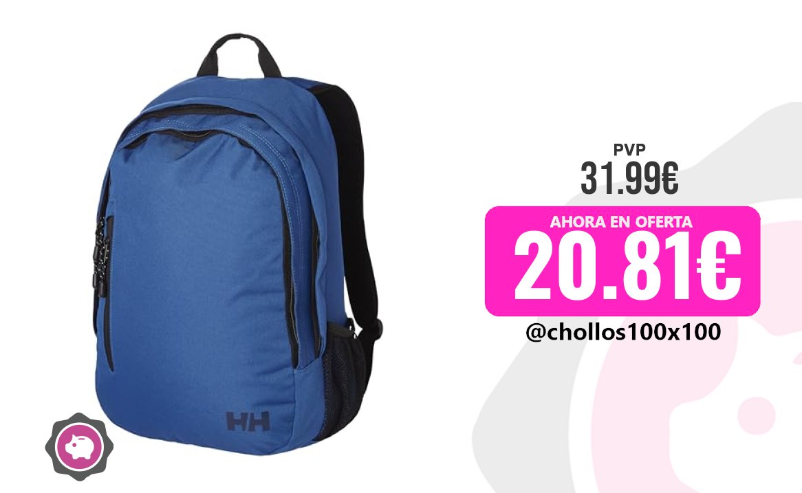 Mochila Dublin Helly Hansen Unisex Mochila Dublin 2.0, Fiordo Profun