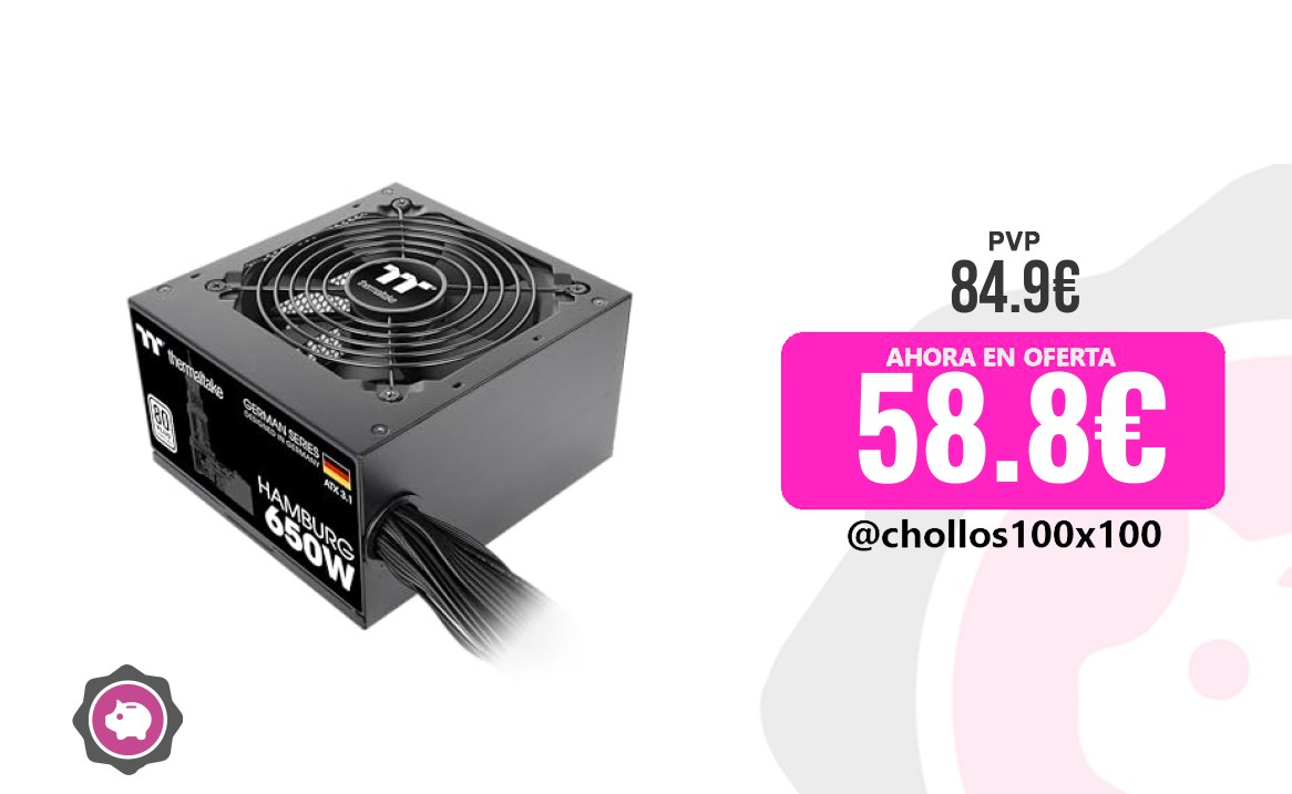 Thermaltake Berlín Personal *Thermaltake Berlin 750W Power Supply