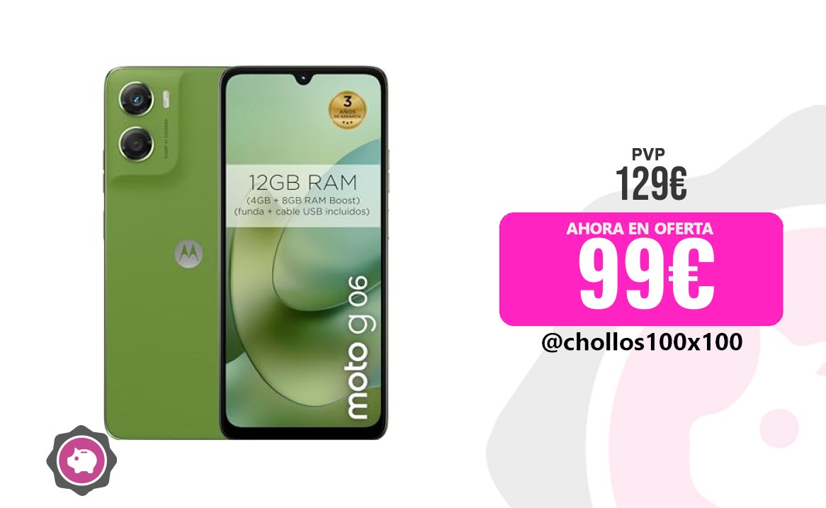 Moto G06 Moto G06 12Gb (4Gb+8Gb RAM Boost)/256Gb Color Pantone T