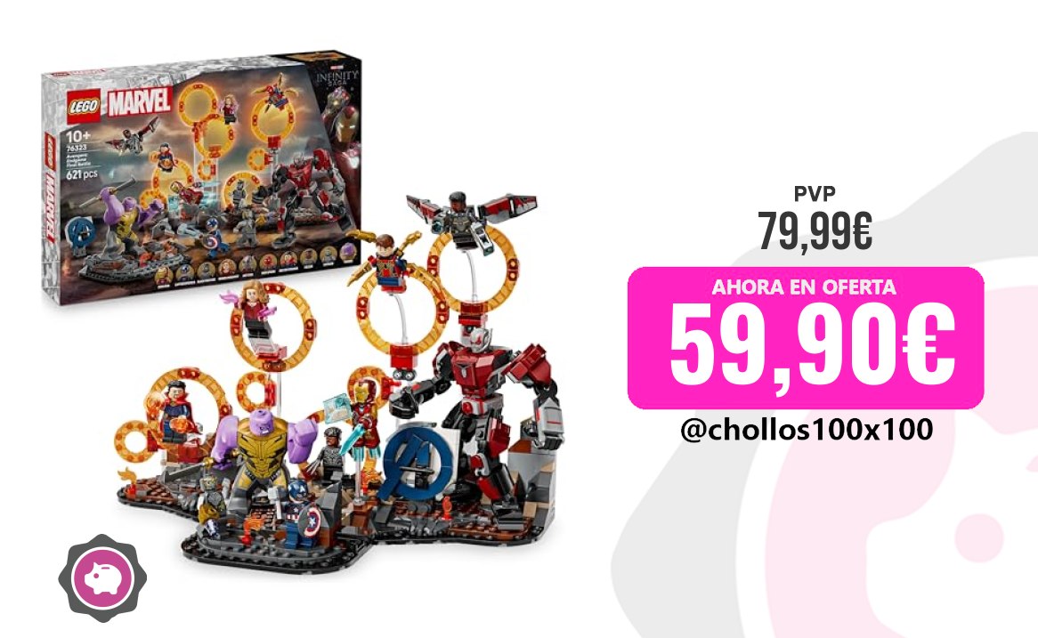 Avengers Endgame Lego Marvel Batalla Final De Vengadores: Endgame