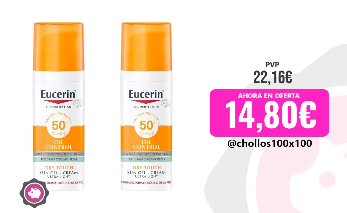 Eucerin Sun De Lujo Eucerin Sun Gel Crema Oil Control Dry Touch Fps 5
