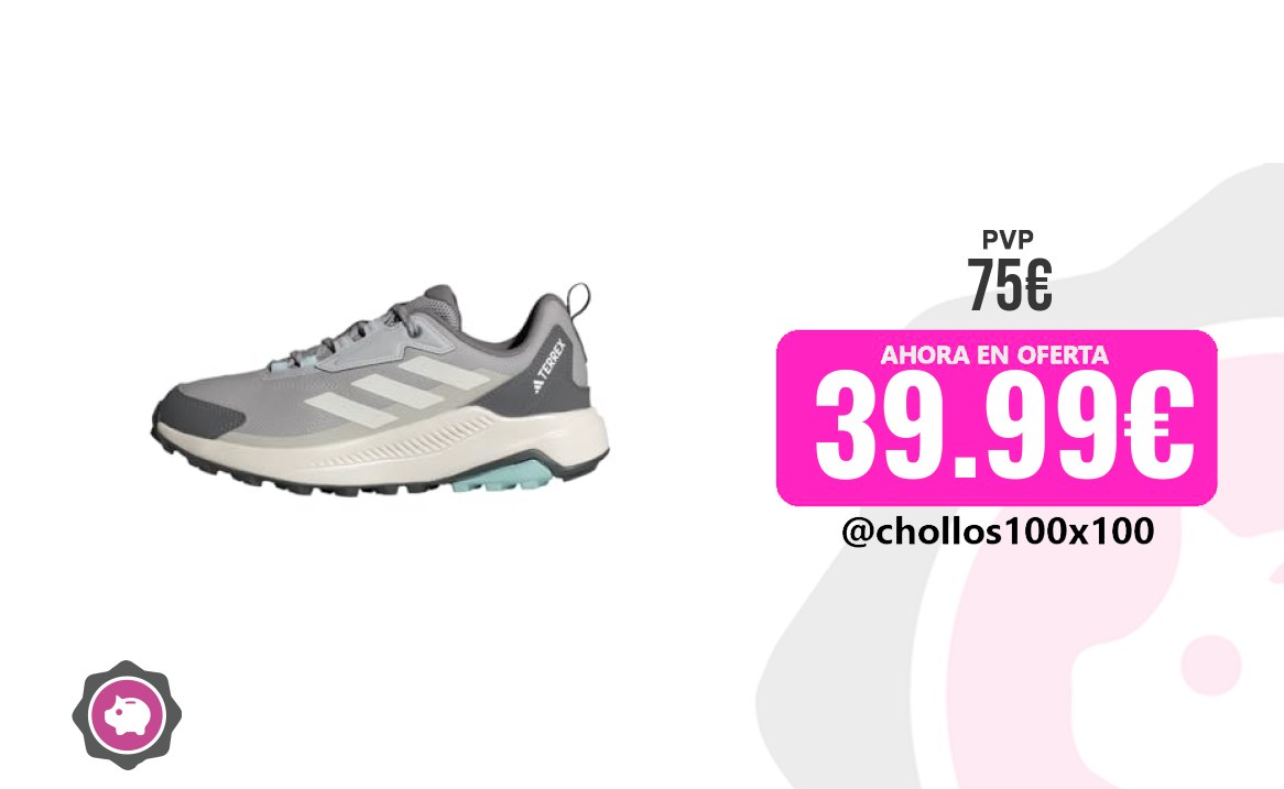 Adidas Terrex Adidas Mujer Terrex Anylander Hiking Hiking Shoes, Grey