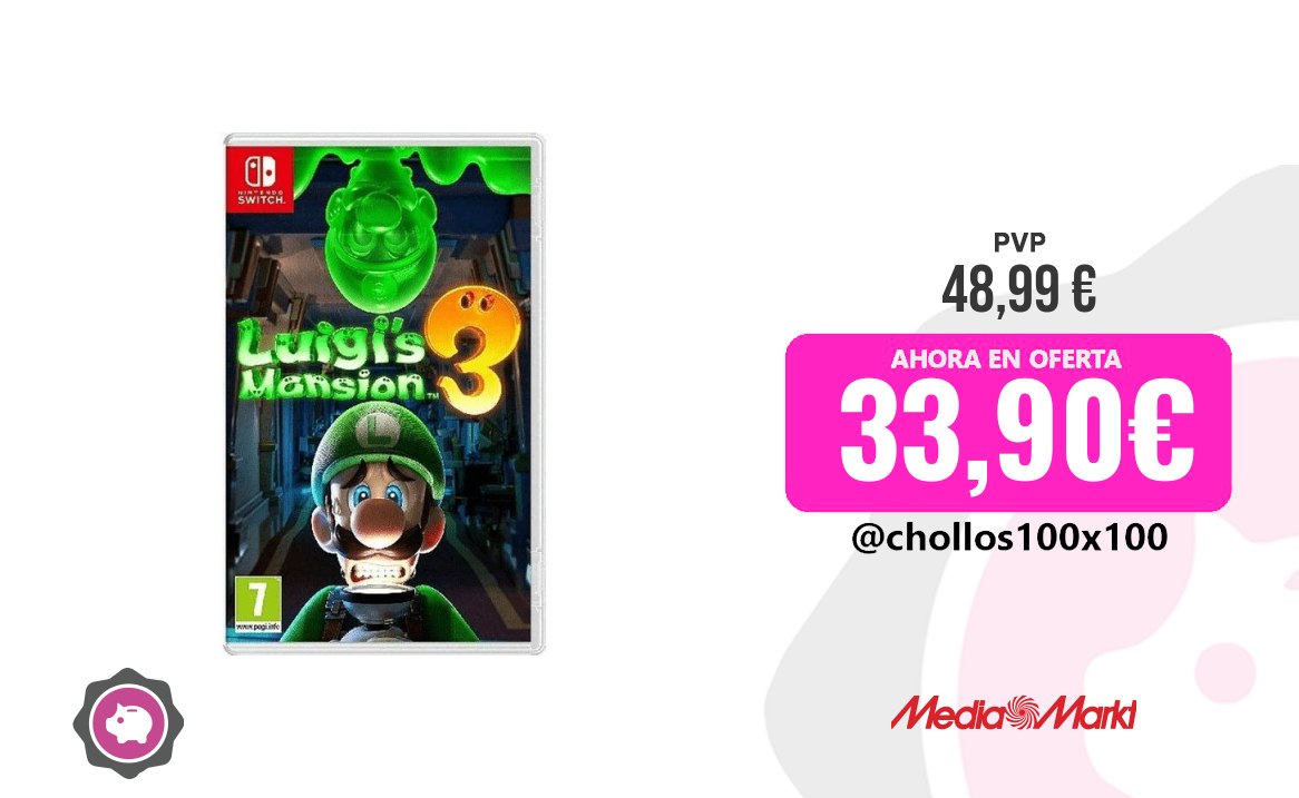 Luigi Mansion Nintendo Switch Luigi's Mansion 3 Sumérgete En La Aventura