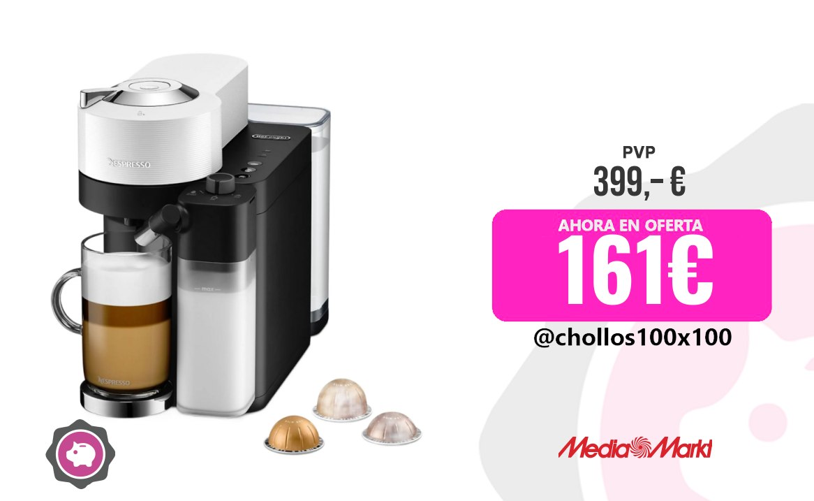 Cafetera Cápsulas Cafetera De Cápsulas - De'longhi Nespresso® Vertuo Latt