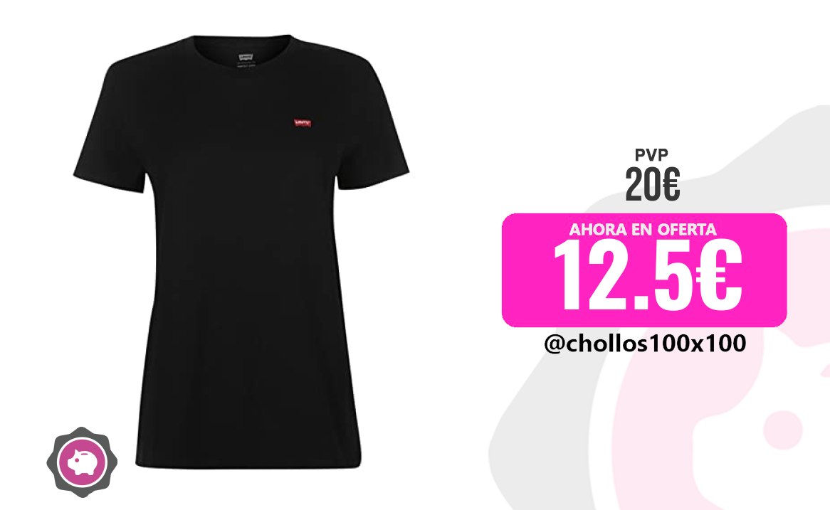 Levi's Camiseta Levi's The Perfect Tee , Large Batwing Logo, Camiseta, M