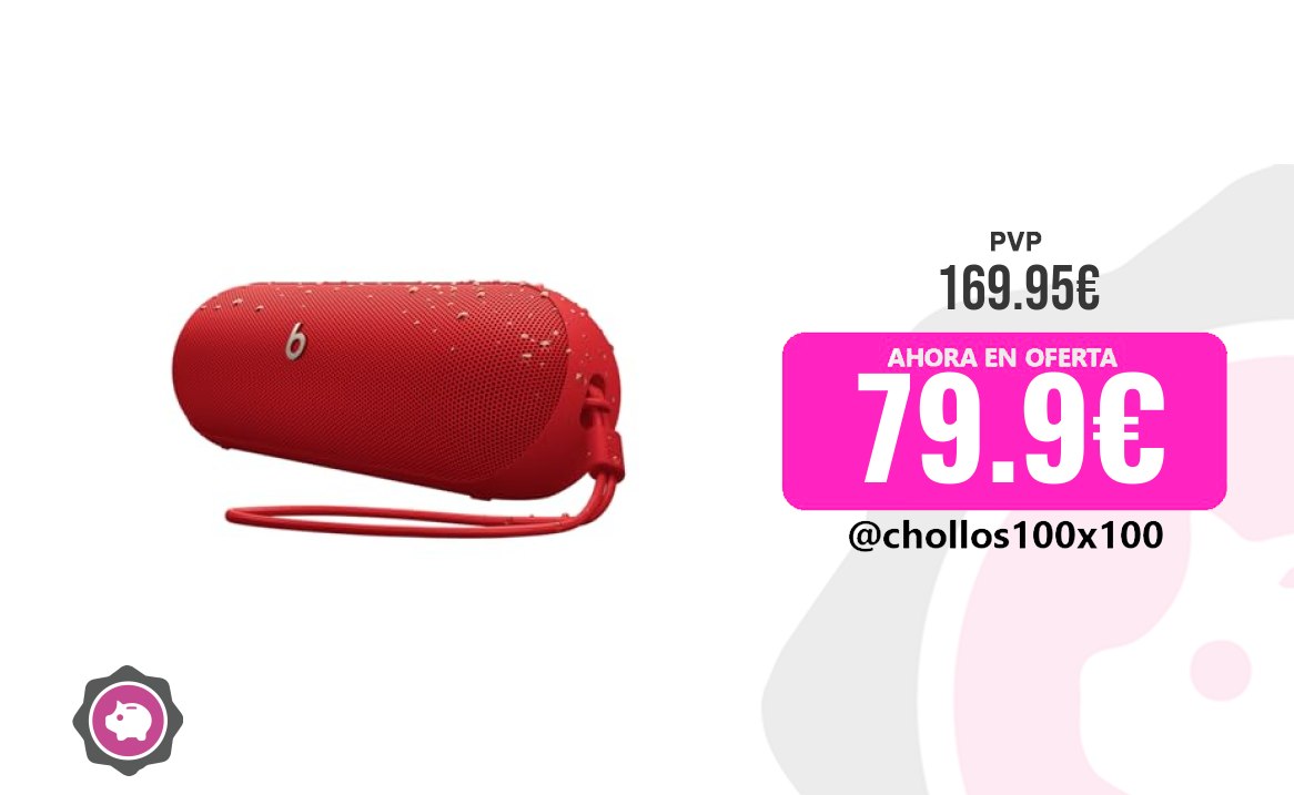Beats Pill Beats Pill - Altavoz Bluetooth Inalámbrico Y Cargado