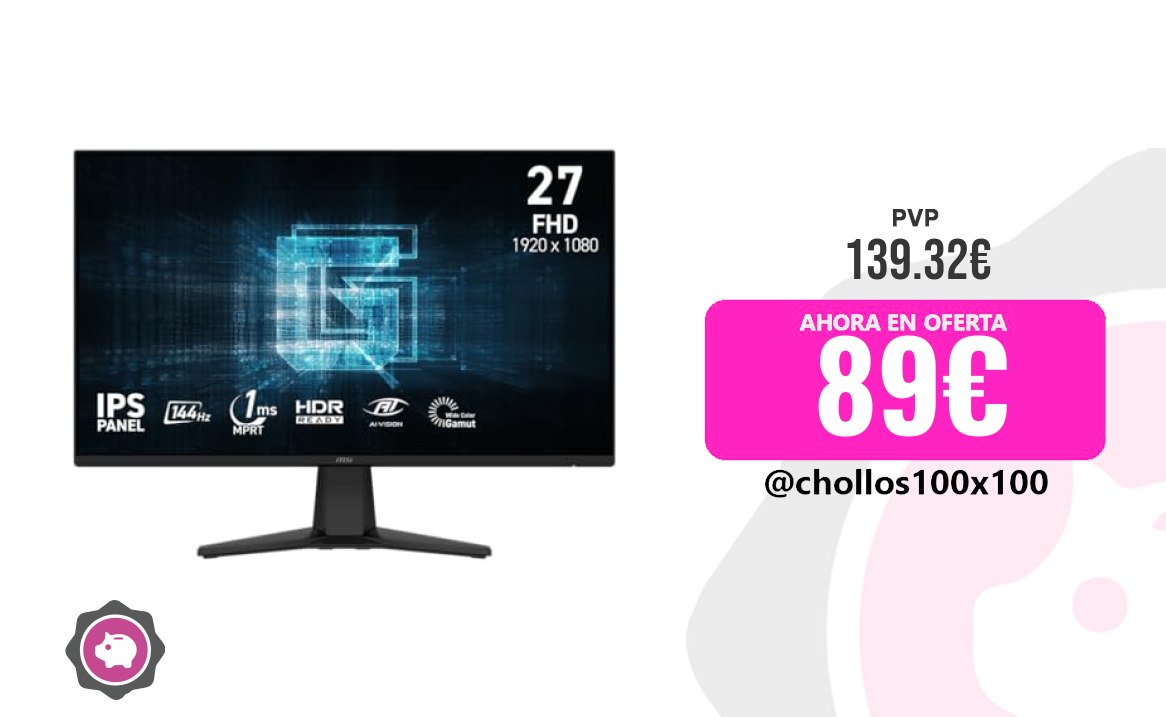 Monitor Gaming Personal "Monitor Per PC Da Gaming - Msi - 27"" - Fh