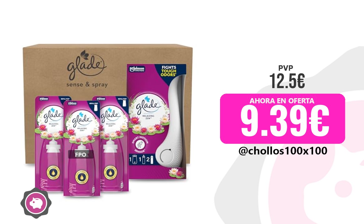 Relax Zen Glade Ambientador Autómatico Sense & Spray Relaxing Zen