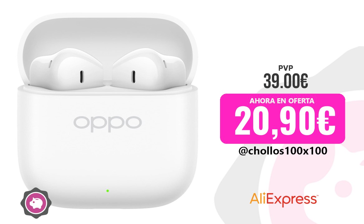 Oppo Enco Auriculares - Oppo Enco Buds3, Nergo, Blanco, Inalámbricos Blue