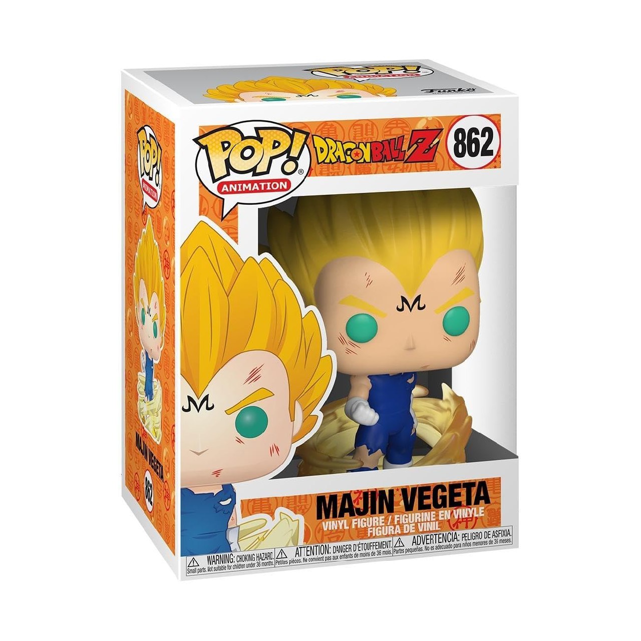 Funko POP! Animation: DBZ - Majin Vegeta - Dragon Ball Z - Figuras Miniaturas Coleccionables Para