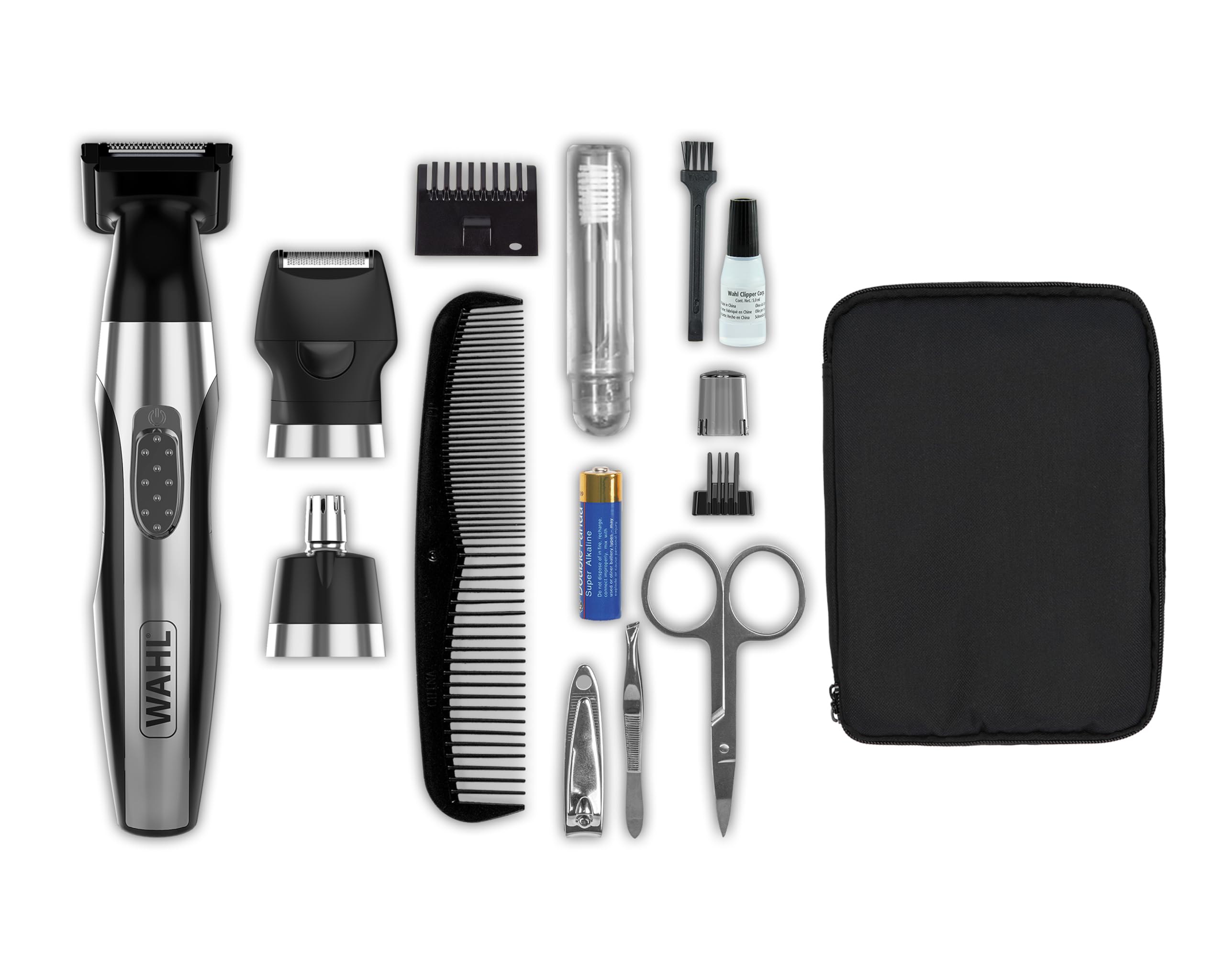 Kit de Viaje Deluxe de Corte y Afeitar con Batería Recargable - Wahl