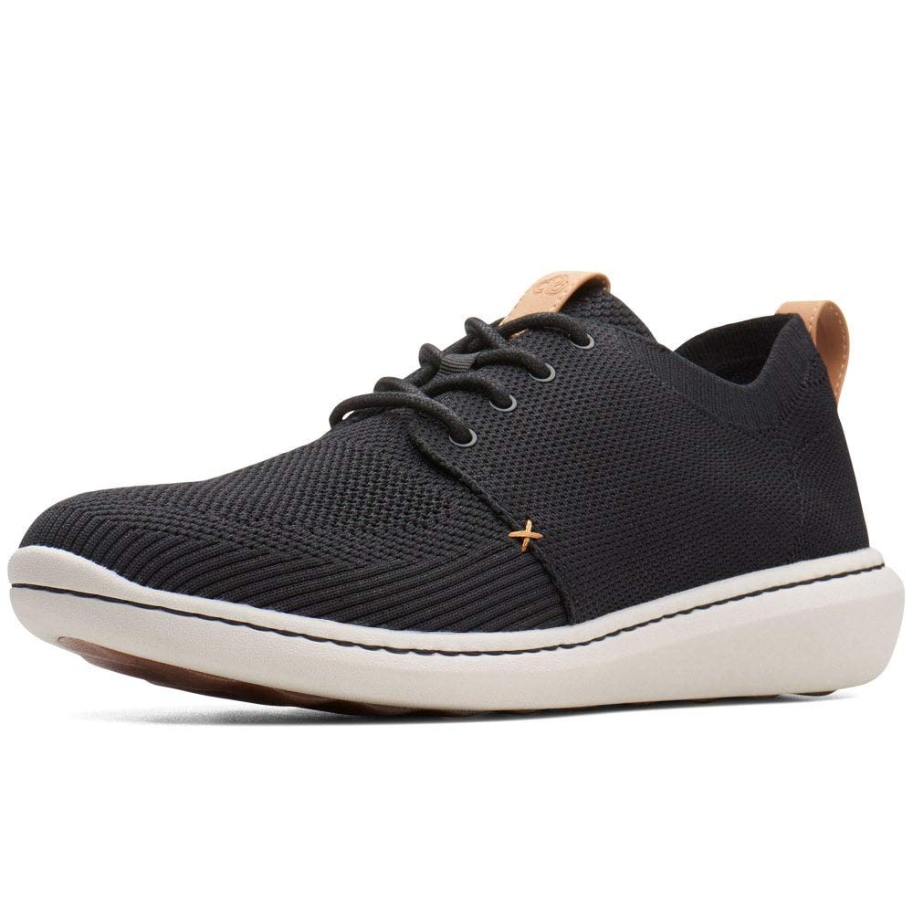 Clarks Step Urban Mix, Zapatillas para Hombre Negro (Black 00), 42 EU
