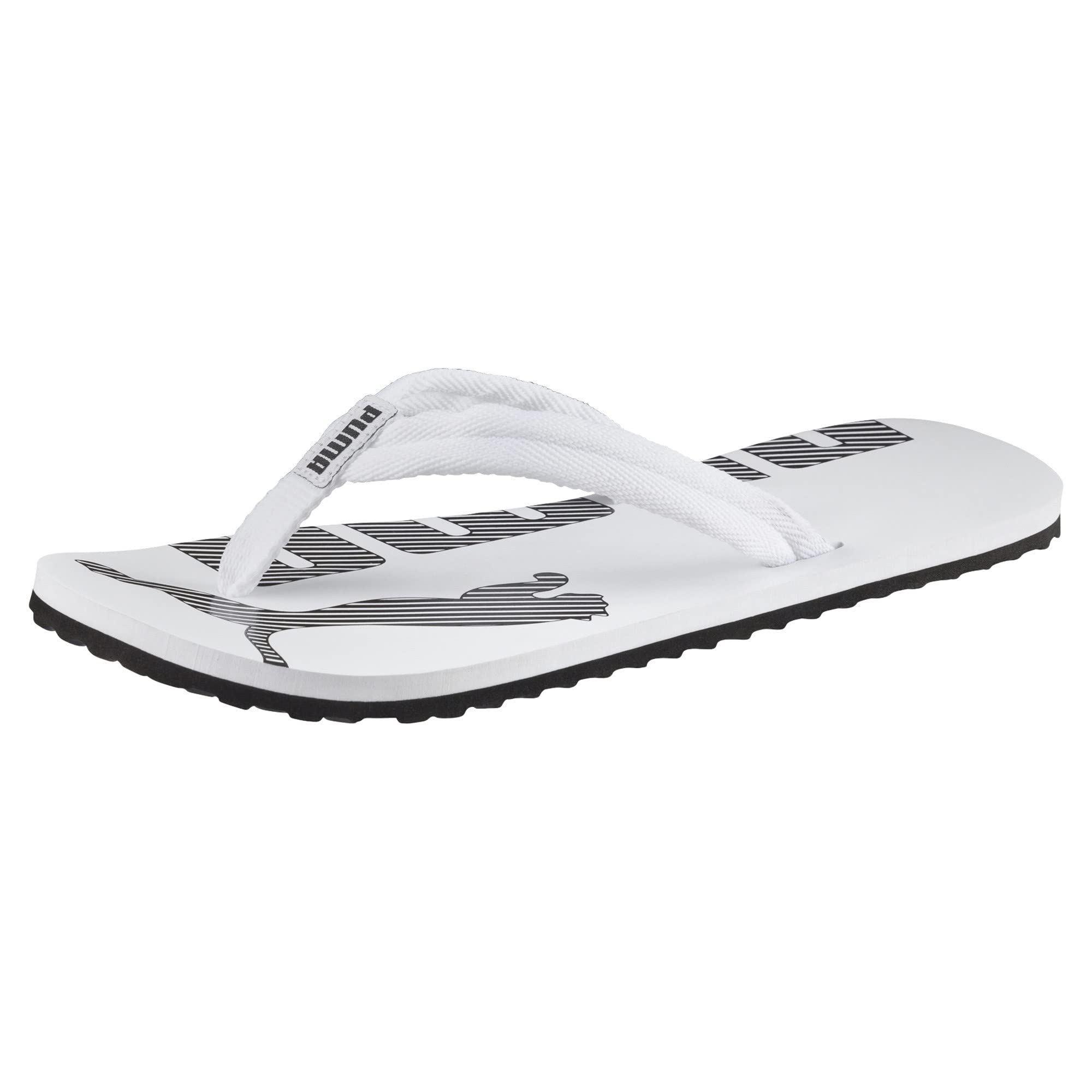 PUMA Epic Flip V2 - Chanclas Unisex Adulto - White Black - 46 EU