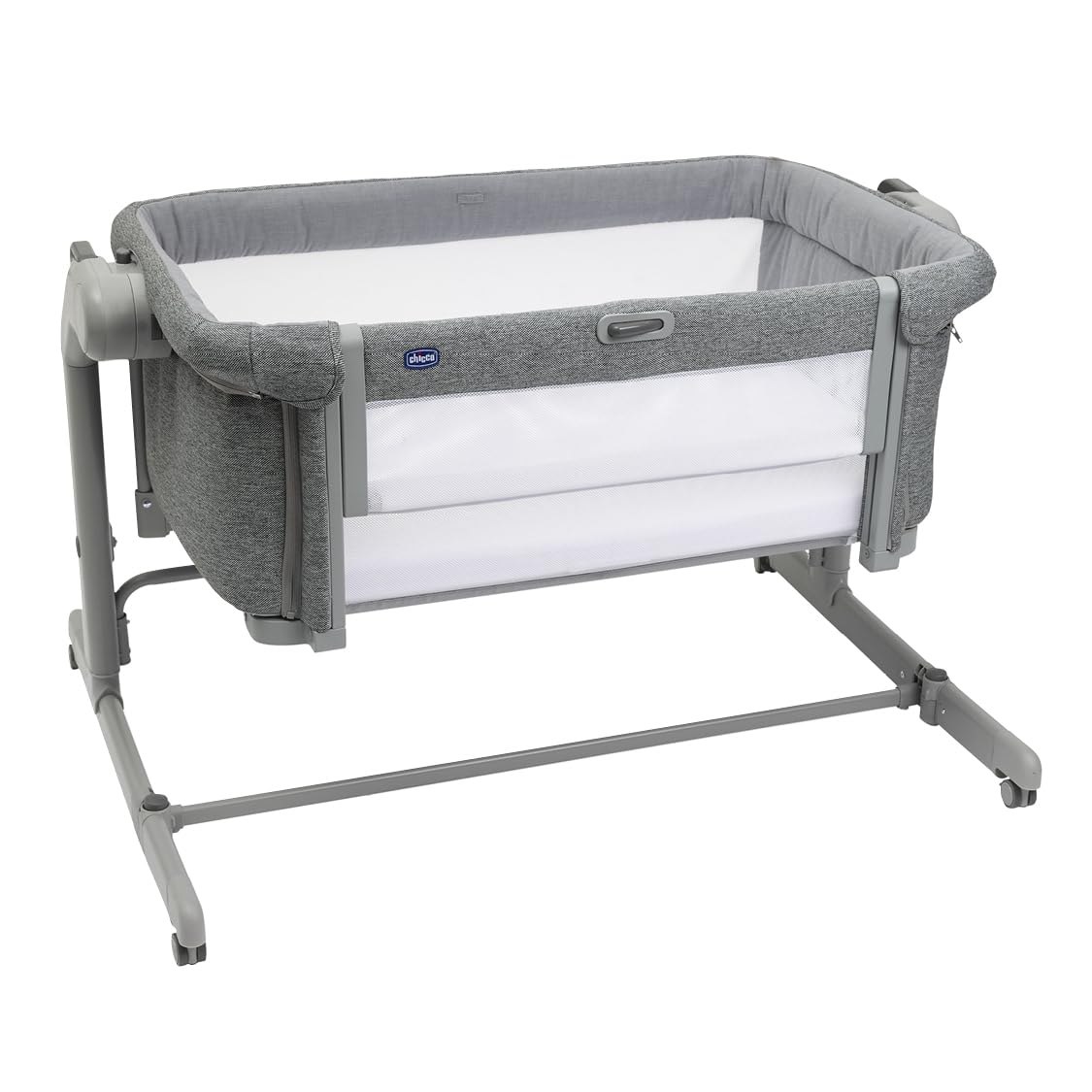 Chicco Next2Me Magic EVO Cuna Bebé Lado de la Cama, con Modo Mecedora, Inclinable, Barandilla Ab