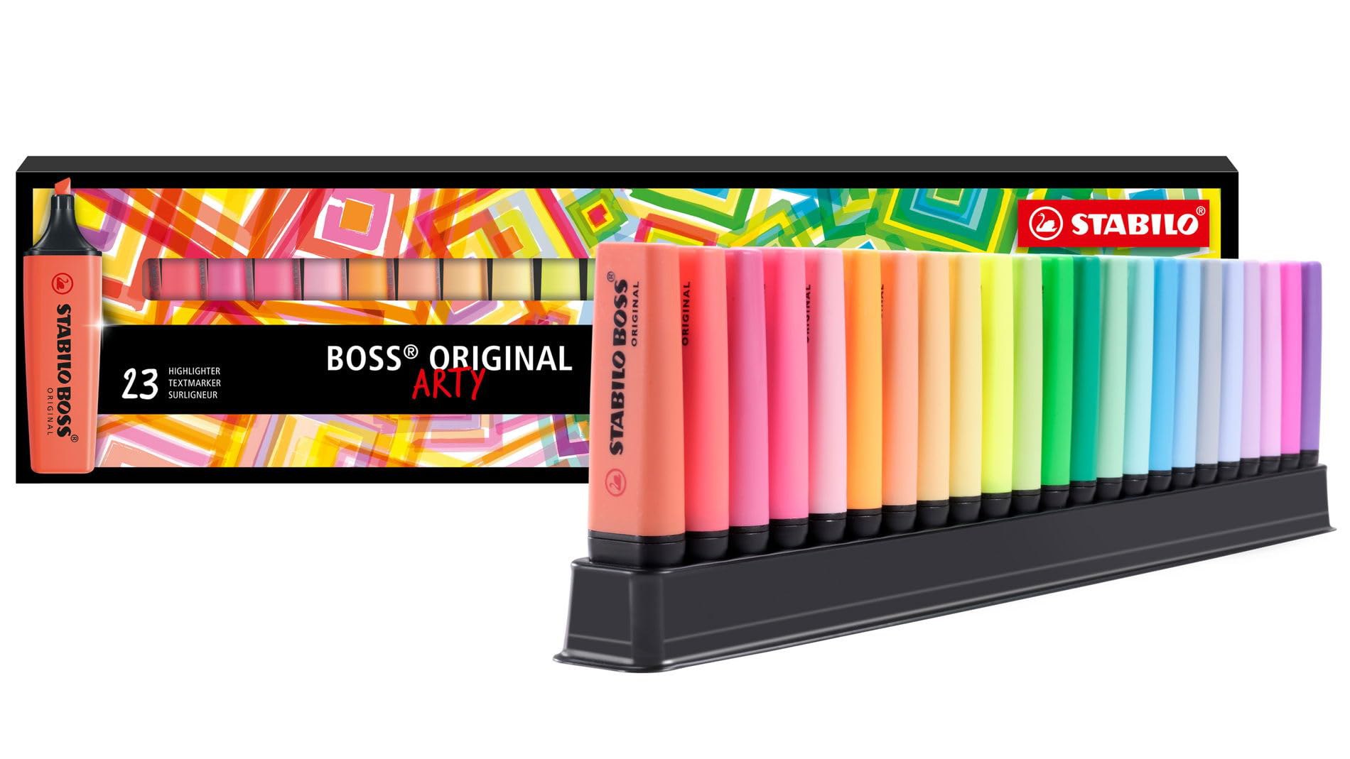 ¡Descubre el arte de la creatividad con STABILO BOSS ORIGINAL!