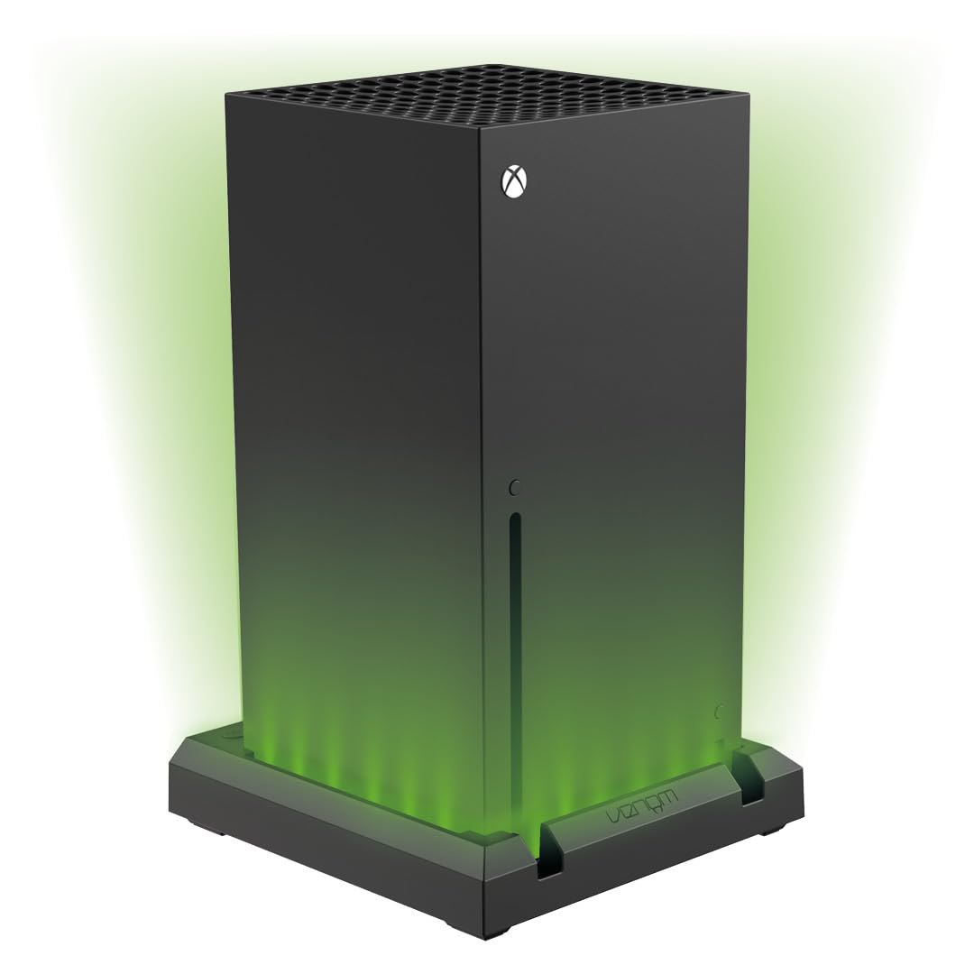 Venom Soporte de consola con iluminación LED multicolor (Xbox Series X)