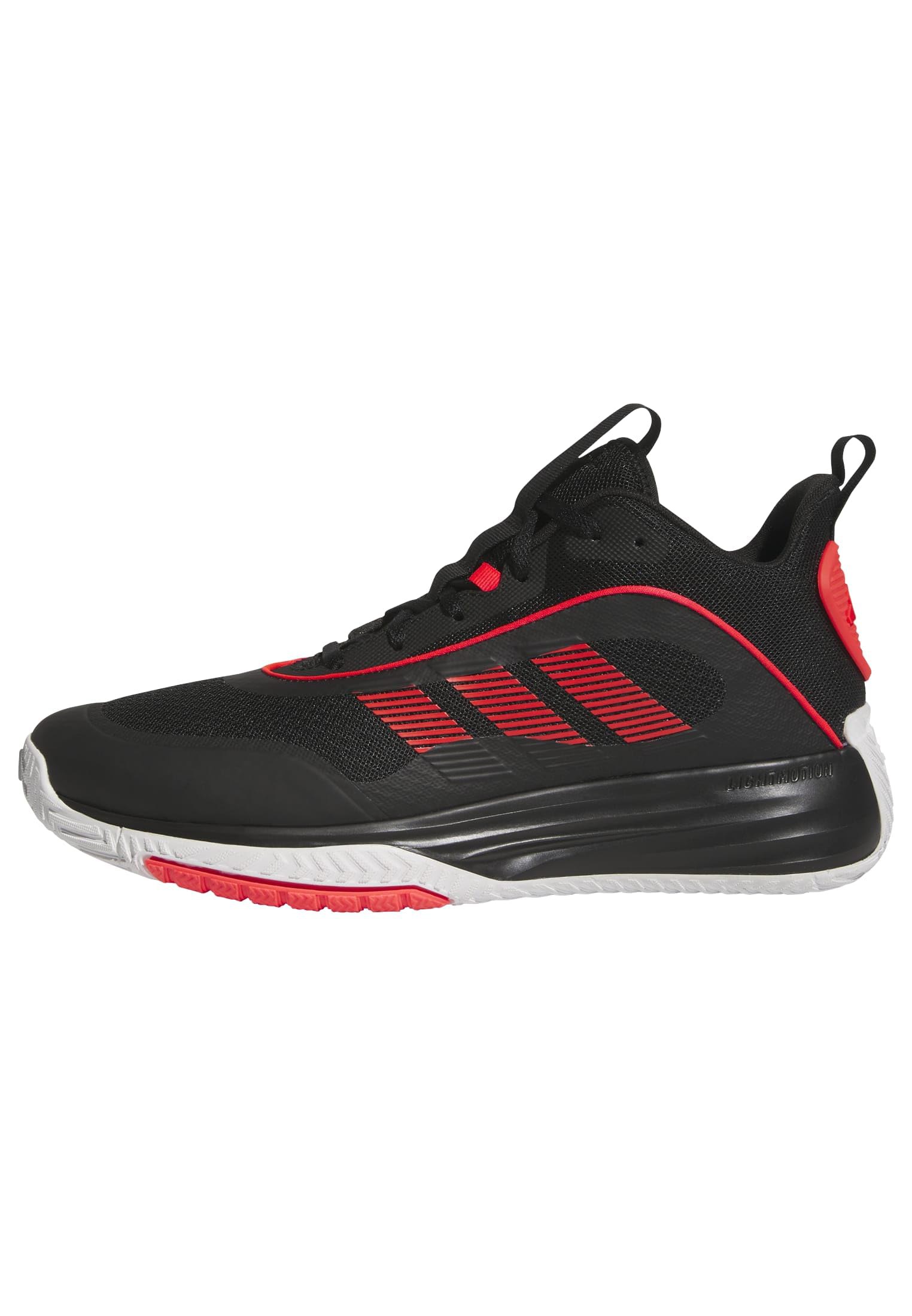 Adidas Hombre OWNTHEGAME 3.0 Shoes, Core Black/Lucid Red/FTWR White, 42 EU