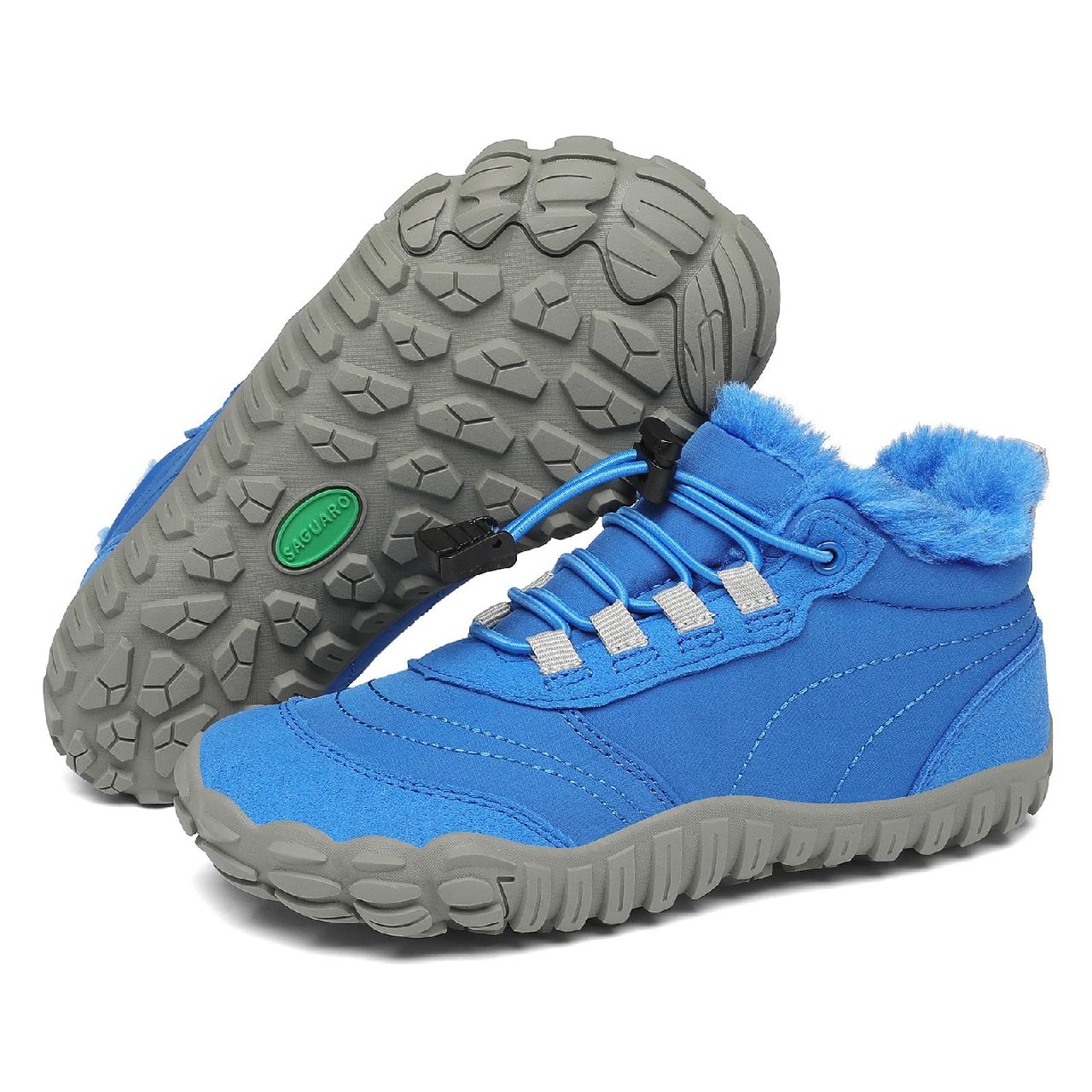 Botas de Nieve Niño Barefoot Zapatillas Niña Cómodas y Abrigadas Antideslizante Botas de Invie