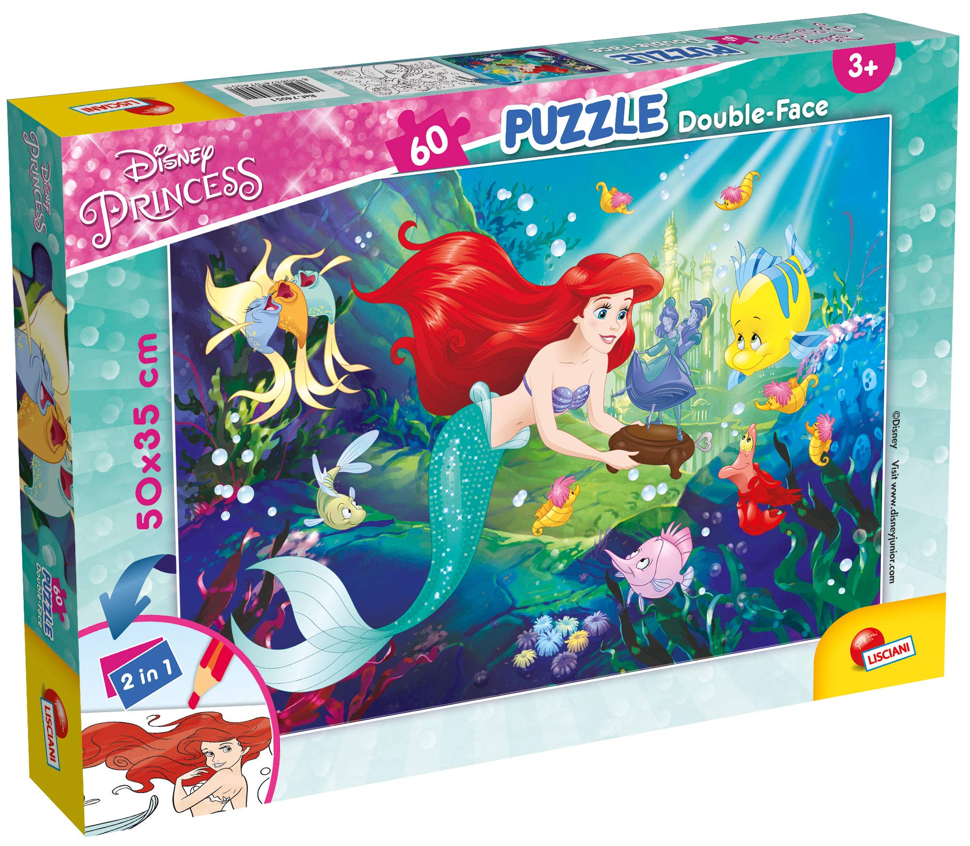 Puzzle para niños Liscianigiochi 2 en 1 #Amazon