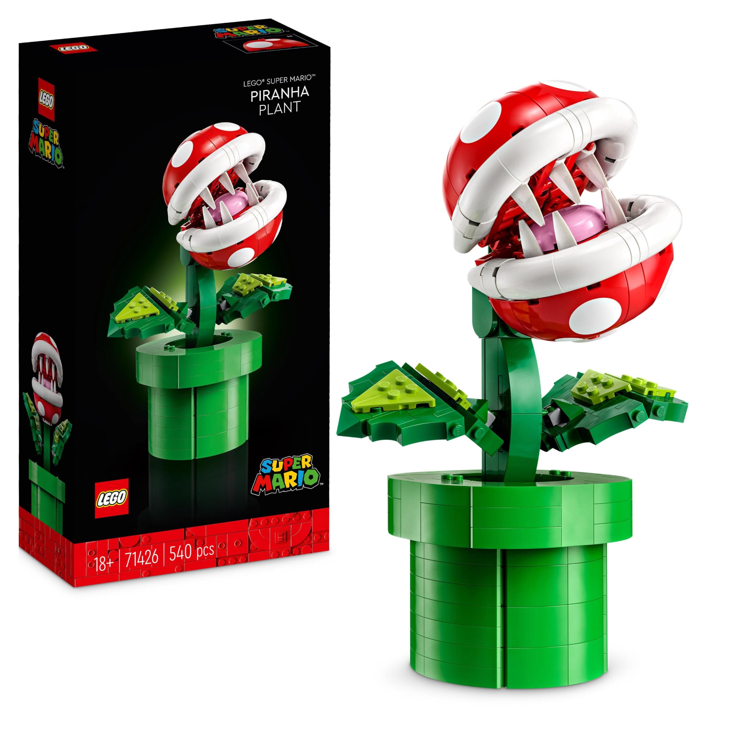 LEGO Super Mario Planta Piraña, juguete de construcción