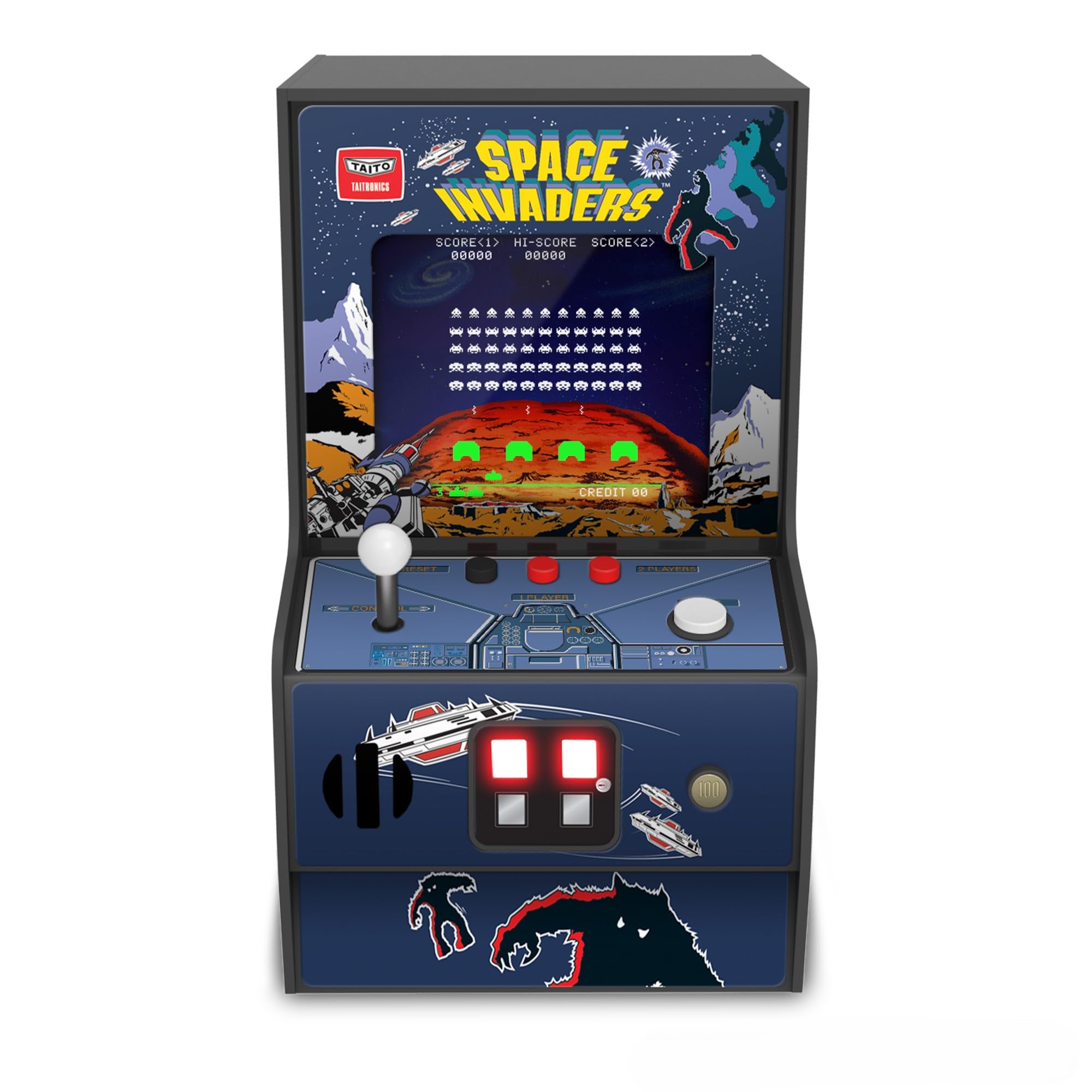 MY ARCADE Micro Jugador Space Invaders Mini Cabina Retro