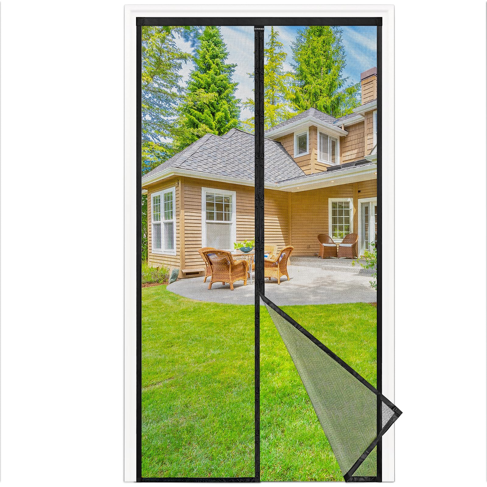 NUEVA Mosquitera Puerta Magnética 90x210 cm - Compra ahora y protege a tu familia!