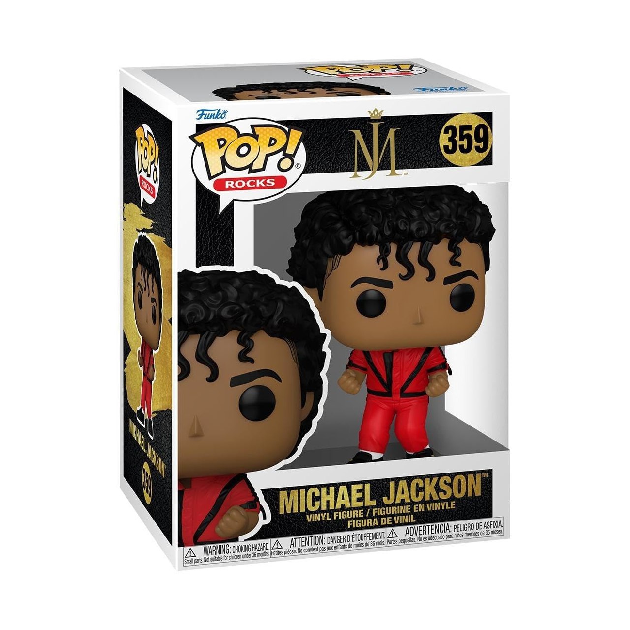 Funko Pop! Rocks: Michael Jackson - (Thriller) - Figura de Vinilo Coleccionable - Idea de Regalo
