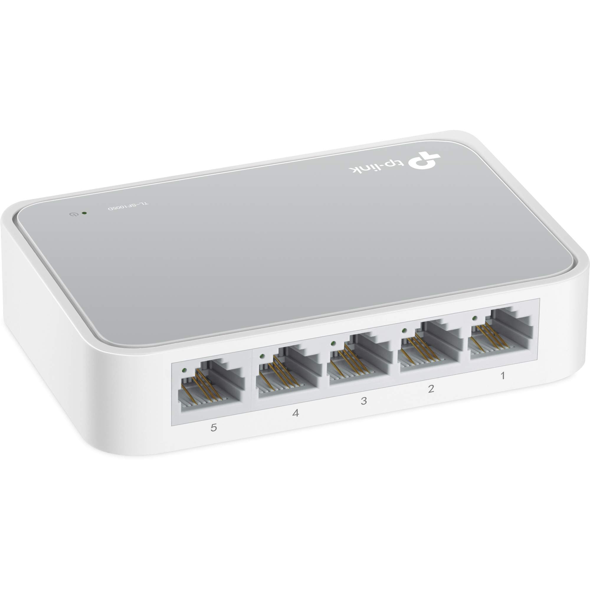 TP-Link TL-SF1005D - Switch Ethernet con 5 Puertos (10/100 Mbps, RJ45, Concentrador de ethernet