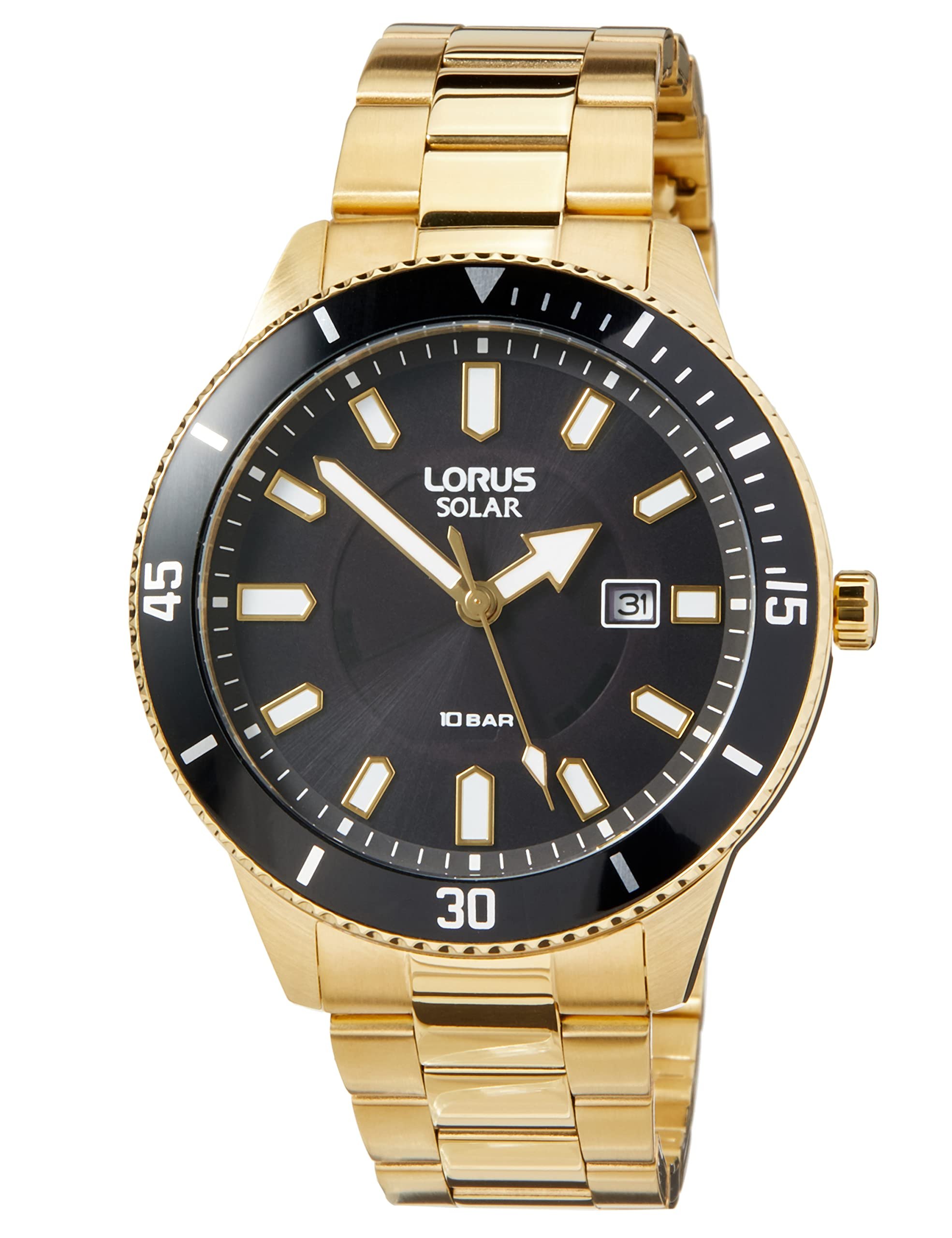 Wristwatch Analógico Modelo Lorus RX308AX9 Solar Men`s 43mm 10ATM. Marca