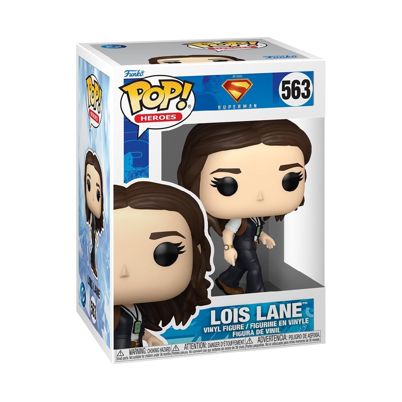 Funko Pop! DC: Superman 2025 - Lois Lane - Figura de Vinilo Coleccionable - Idea de Regalo - Merc