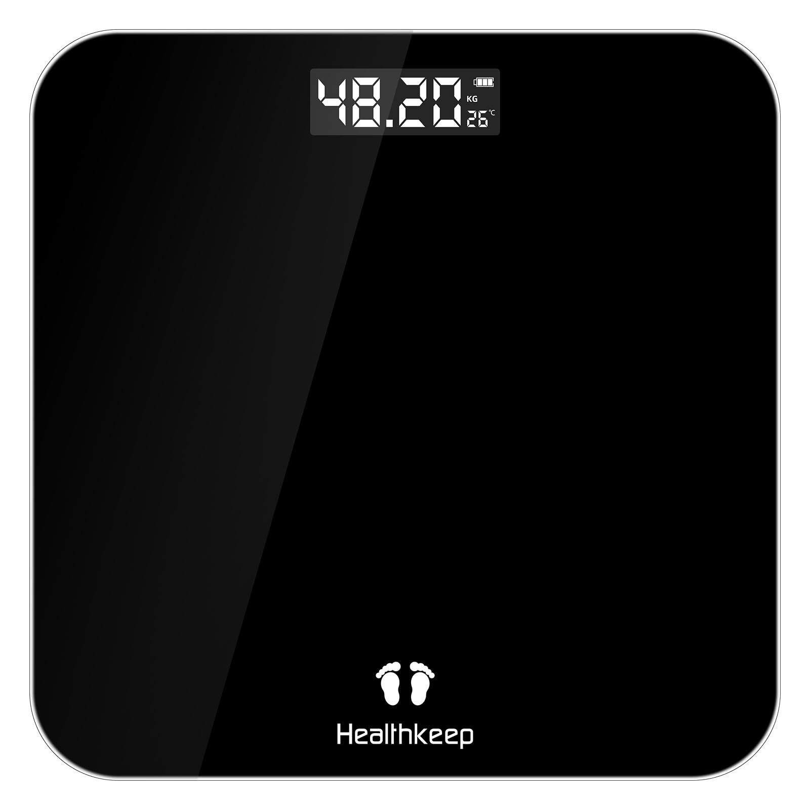 Healthkeep Báscula de Baño Digital - ¡Mantén el control de tu peso corporal!