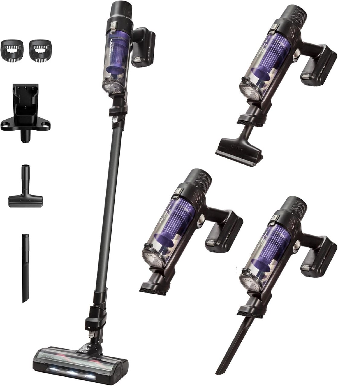 Rowenta X-PERT 7.60, Aspiradora Escoba Sin Cable, 140 W, Batería 45 Min, Ultraligero 2 kg, Cepil