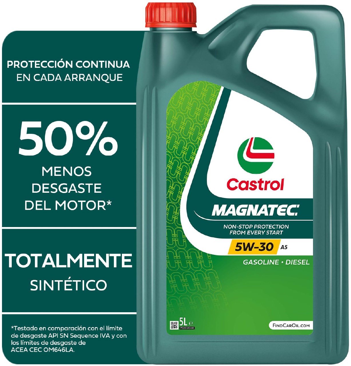 Castrol MAGNATEC 5W-30 A5: La mejor opción para tu motor