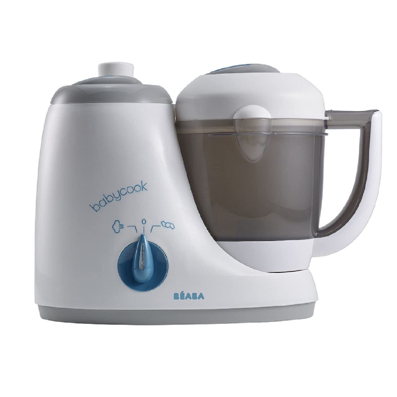 BÉABA Babycook Original, Robot de Cocina para Bebé 4 en 1, Mezcla, Calienta, Cocina al Vapor, D