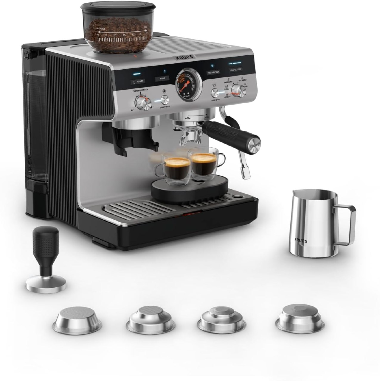 Krups Precision Cafetera: café perfecto a tu alcance