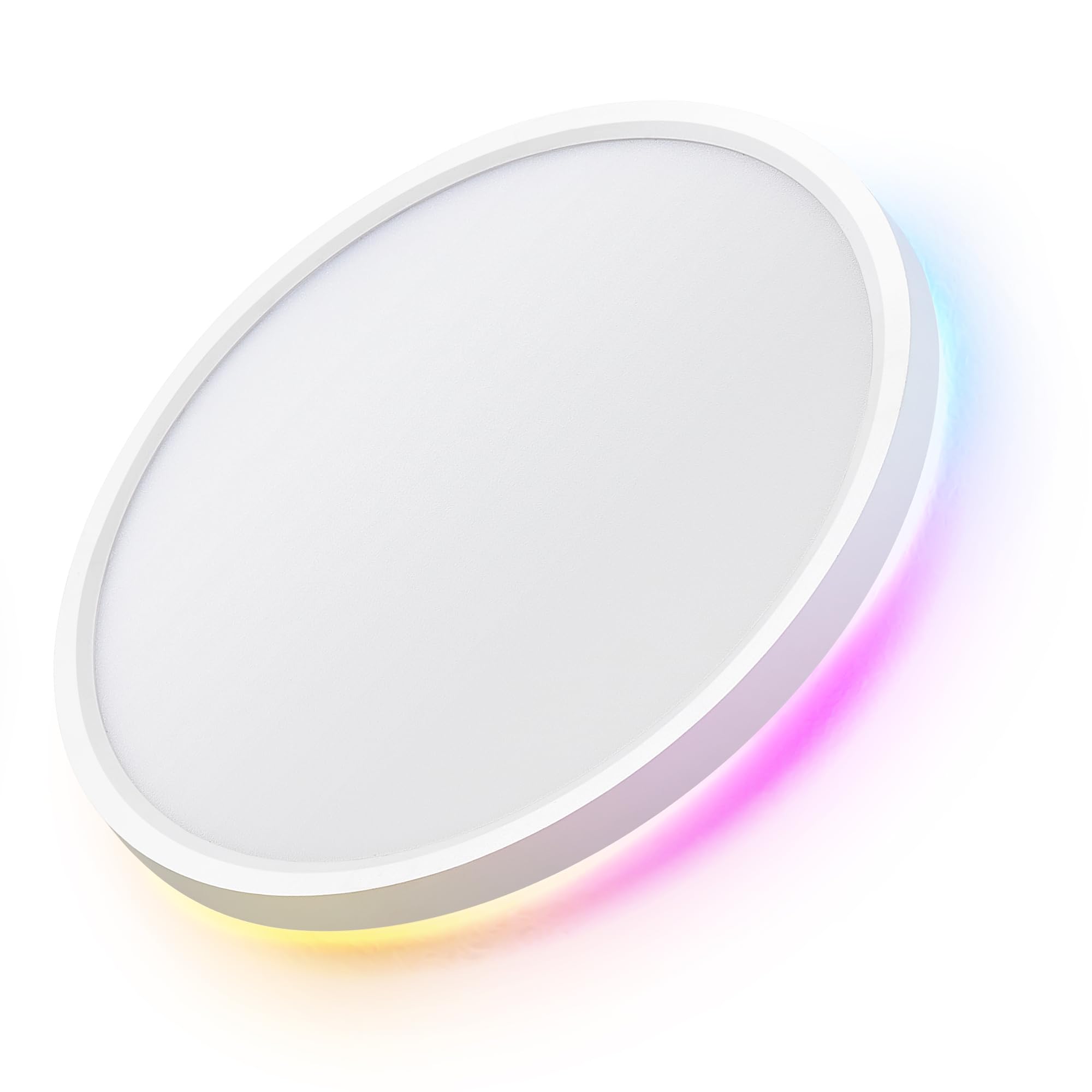 Plafón LED Inteligente 24W Regulable con Mando y Control WiFi