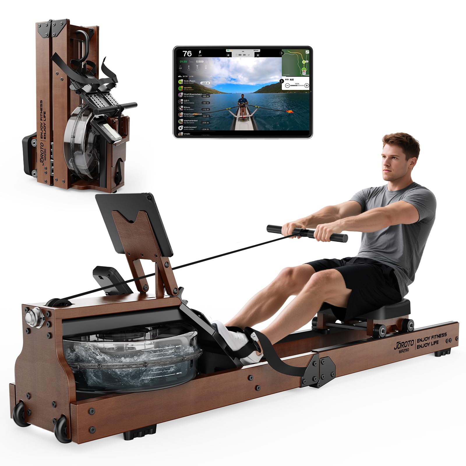 Máquina de Remo JOROTO MR290 - ¡Mejora tu condición física!