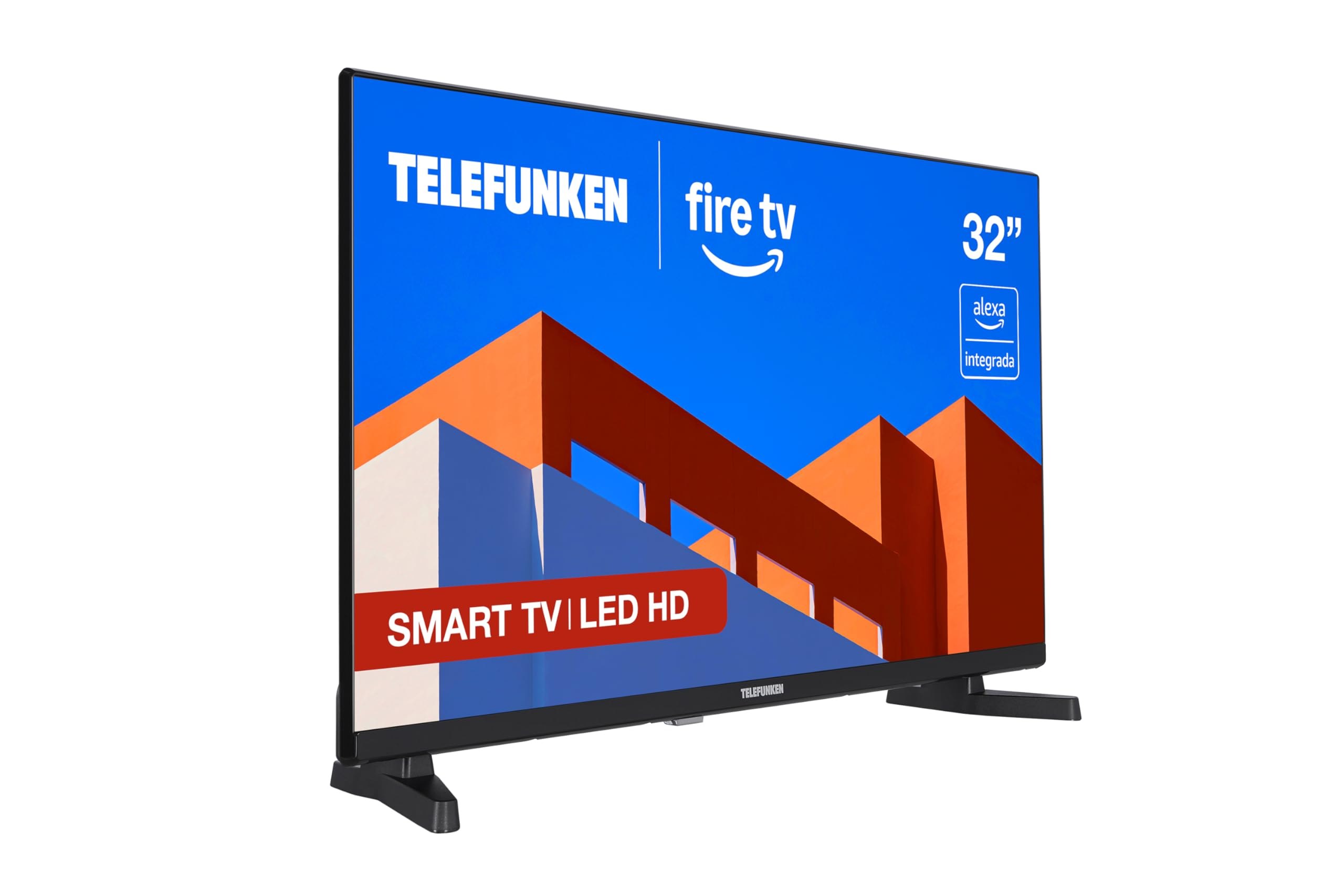 Telefunken 32FTV825, Smart TV 32 Pulgadas con Fire OS