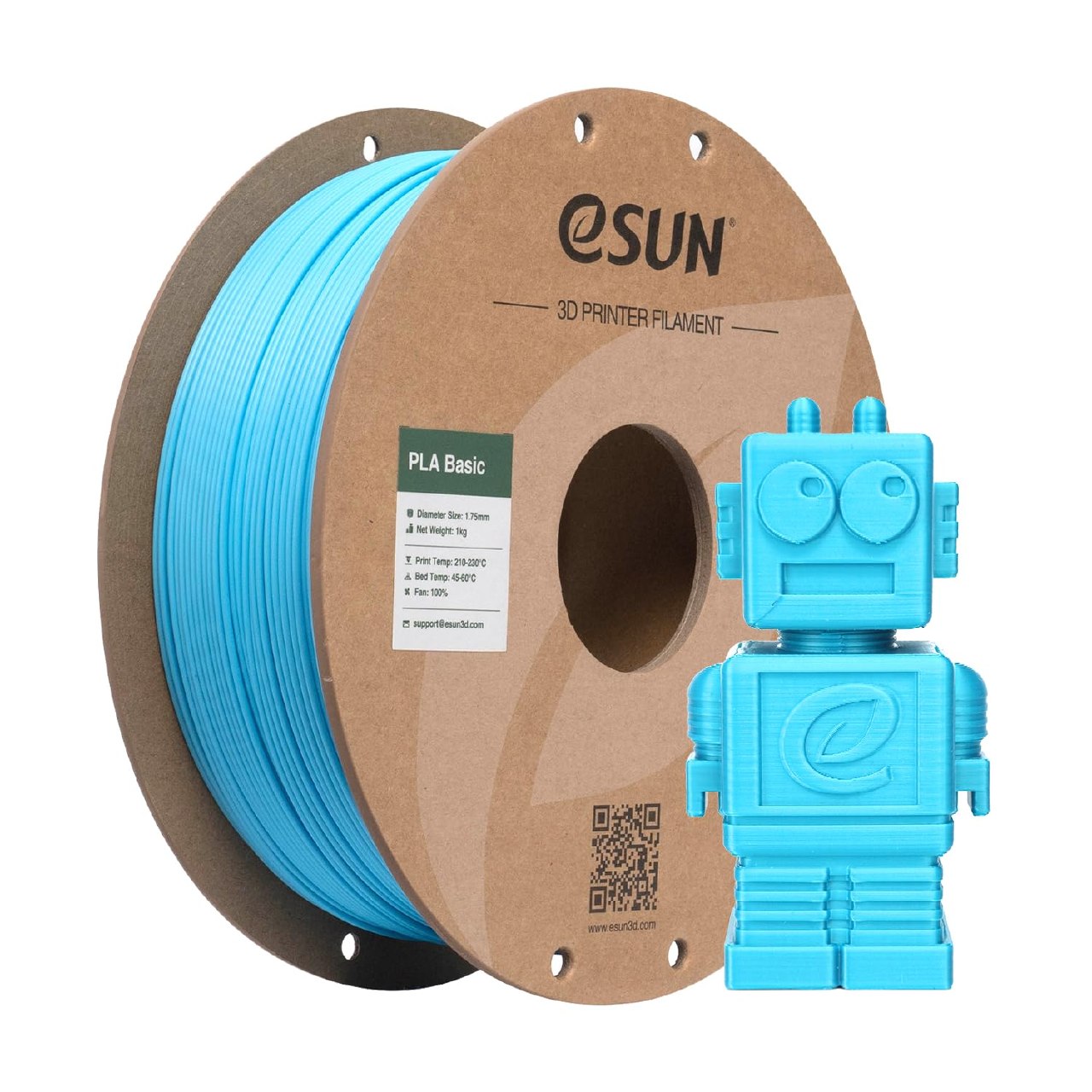 eSUN PLA Filamento 1.75mm Precisión Dimensional 1KG