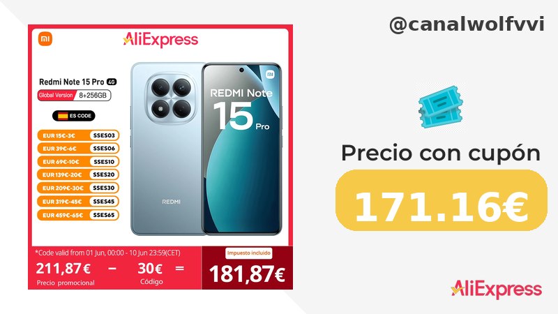 Xiaomi Redmi Note 15 Pro 4G EU