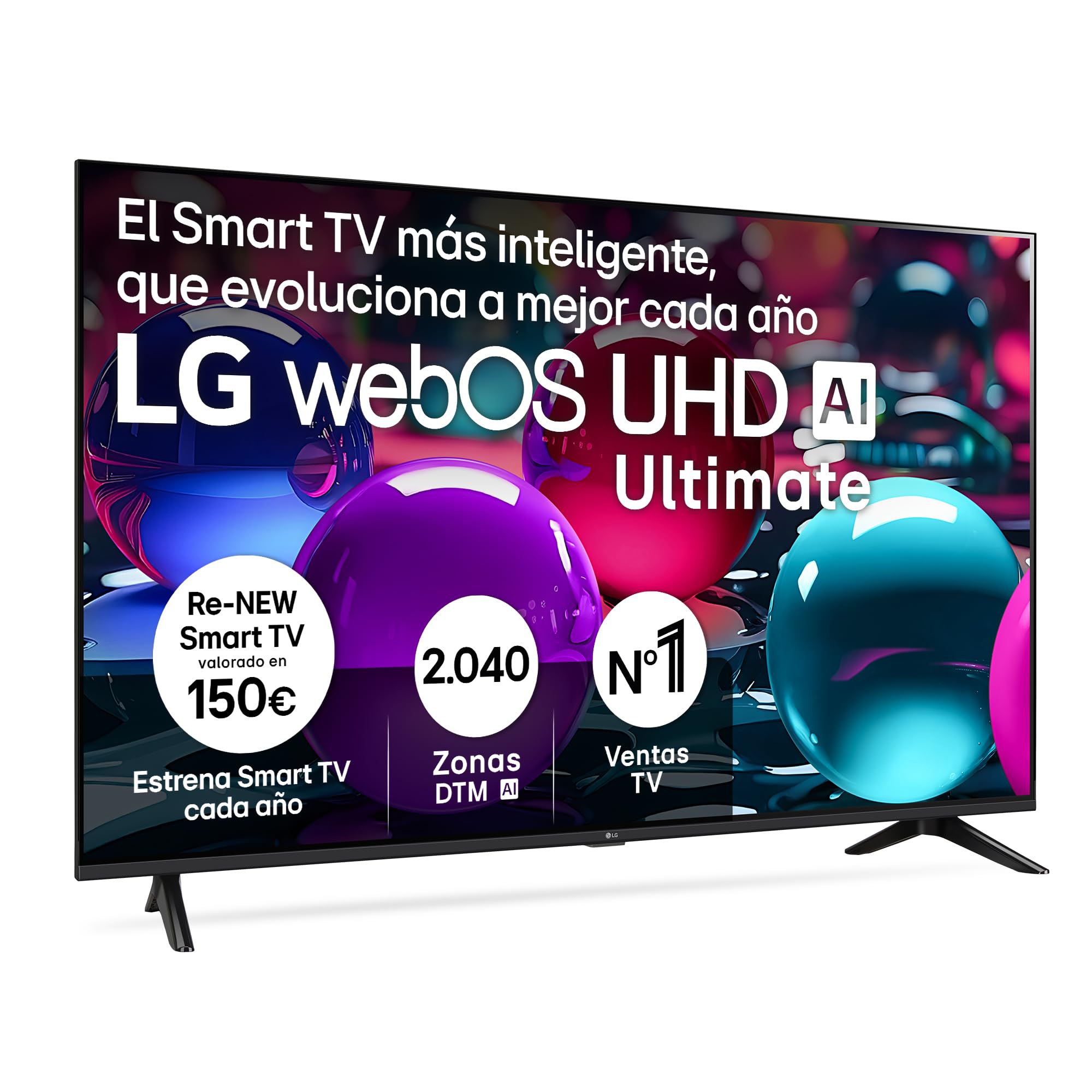 TV 43" LG 4K con WebOS y HDR10 Pro